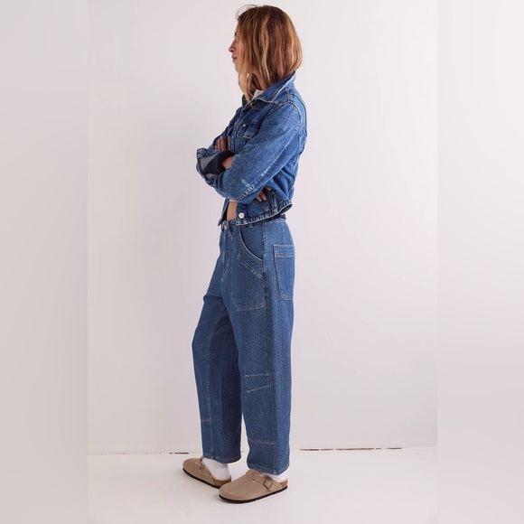 NWT We The Free Midnight Voyage Harem Jeans - Picture 3 of 4